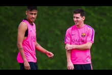 As imagens partilhadas por Messi com o amigo Neymar