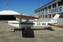 Reims Cessna pertencente ao Aero Clube de Torres Vedras