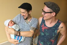 Transsexual já deu à luz, bebé, gravidez