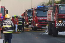 Incêndio em Salvaterra de Magos
