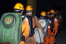 Explosão de gás em mina