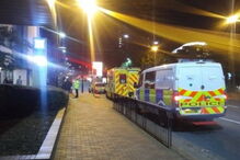 O incidente aconteceu no parque de estacionamento do Hotel Ibis, em Salford