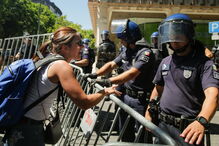 Manifestação em abril já tinha resultado em confrontos com a PSP