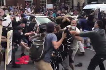 Protestos em Chalottesville, na Virgínia