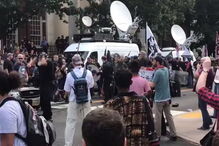 Protestos em Chalottesville, na Virgínia
