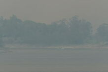 Pessoas retiradas por barcos em Castelo de Bode