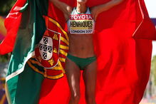 Inês Henriques sagra-se campeã mundial nos 50 km de marcha nos Mundiais de Atletismo