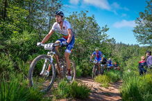 O ciclista Tiago Ferreira