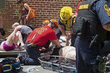 Protestos em Chalottesville, na Virgínia