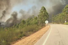 Incêndio em Vila de Rei