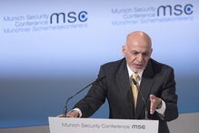 O chefe de Estado afegão, Ashraf Ghani