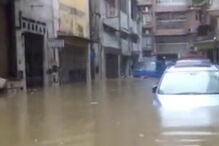 Imagens da passagem do tufão Hato por Macau