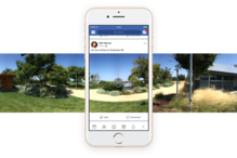 Vai poder tirar fotos 360 graus na “app” do Facebook