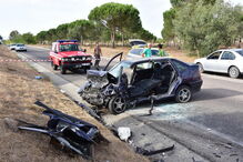 Acidente em Almeirim