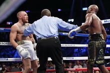 Mayweather, McGregor, combate, pugilista, lutador, luta, EUA, Los Angeles