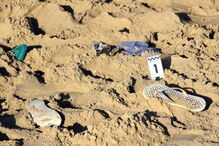 Polícia italiana recolheu provas no local