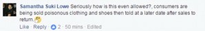 Comentário de uma utilizadora e consumidora sobre o caso das meias da Disney