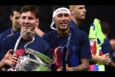 As imagens partilhadas por Messi com o amigo Neymar