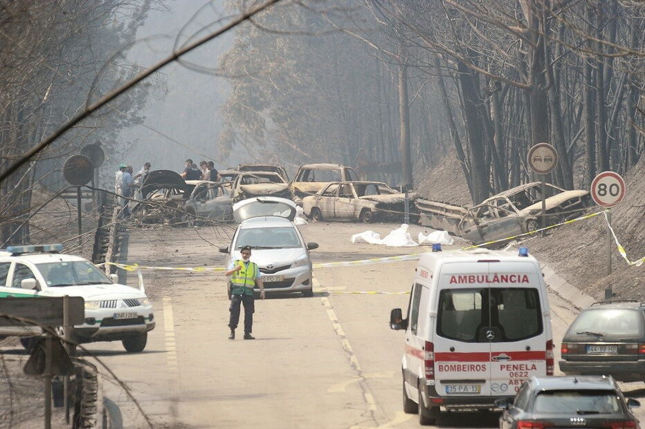 Pedrógão Grande, Estrada da morte, EN 236, Morte, Incêndio, Fogo