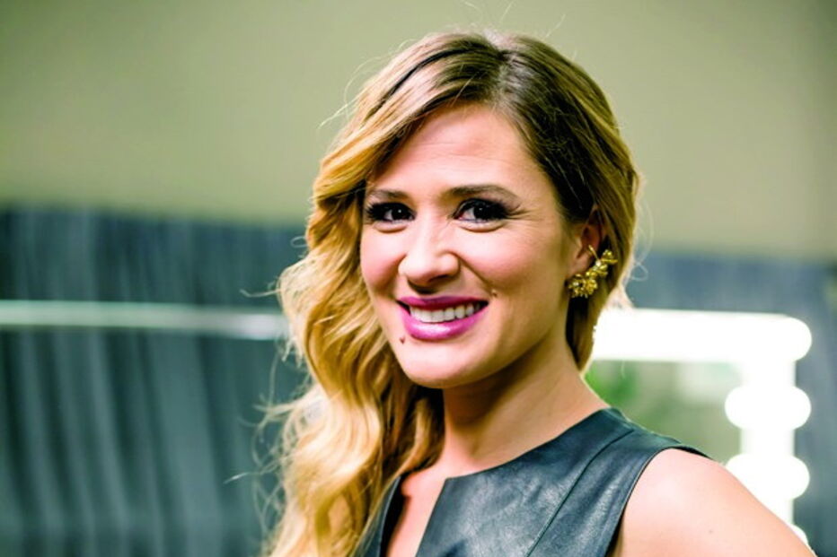 A apresentadora Sílvia Alberto