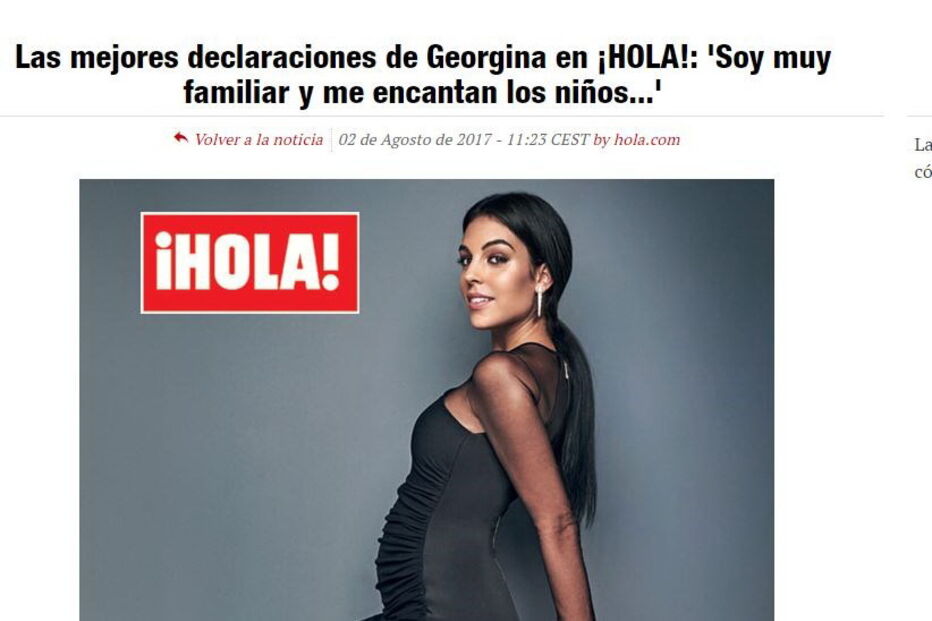 Namorada de Cristiano Ronaldo posa grávida pela primeira vez