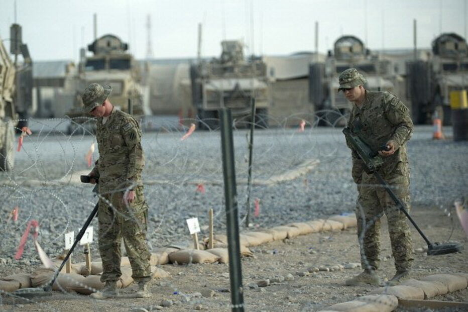 Soldados da coligação da NATO em Kandahar