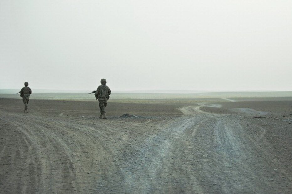 Soldados da coligação da NATO em Kandahar