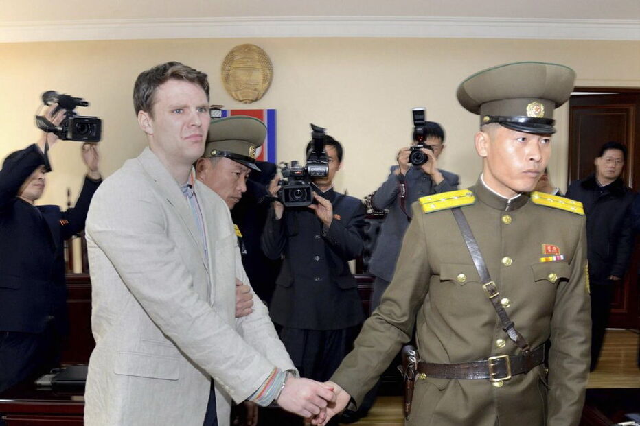 Otto Warmbier foi detido na Coreia em 2016