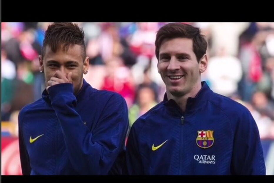 As imagens partilhadas por Messi com o amigo Neymar