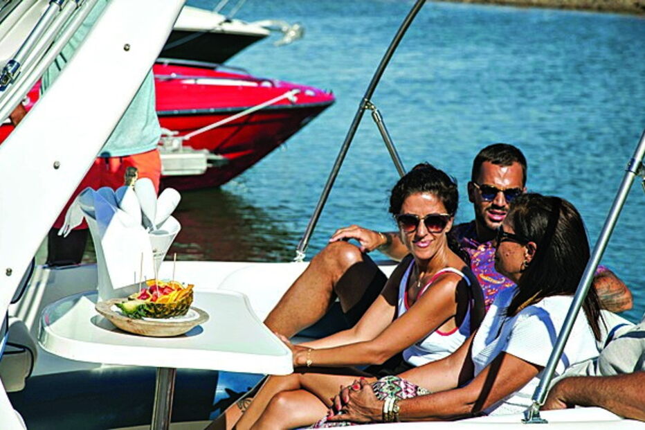 Ana Moura esteve sempre divertida e comunicativa