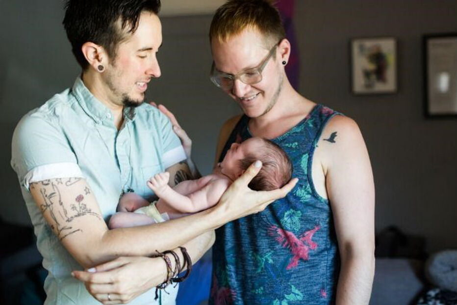 Transsexual já deu à luz, bebé, gravidez