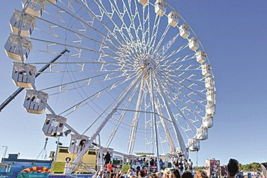 Roda gigante no Sudoeste