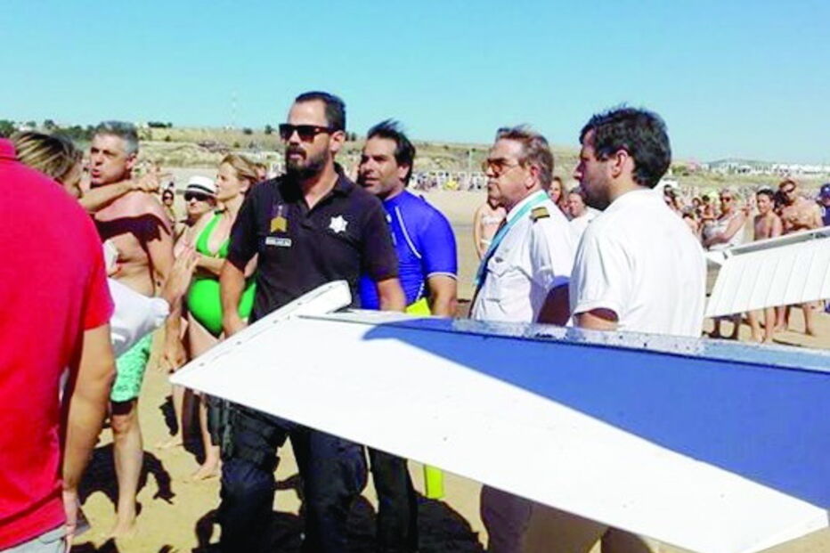 Tripulantes foram protegidos da ira popular após o acidente