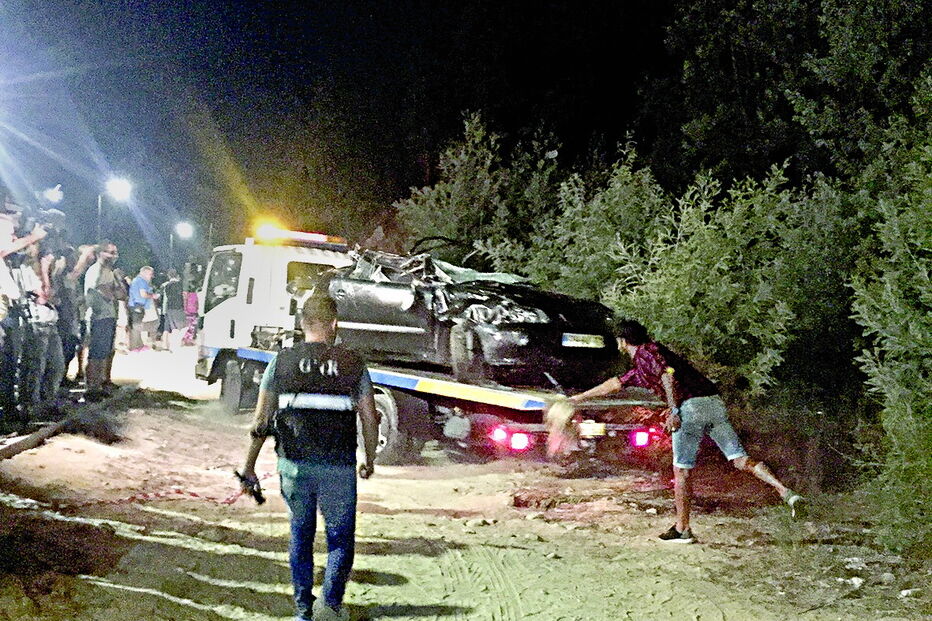 GNR no local do acidente 