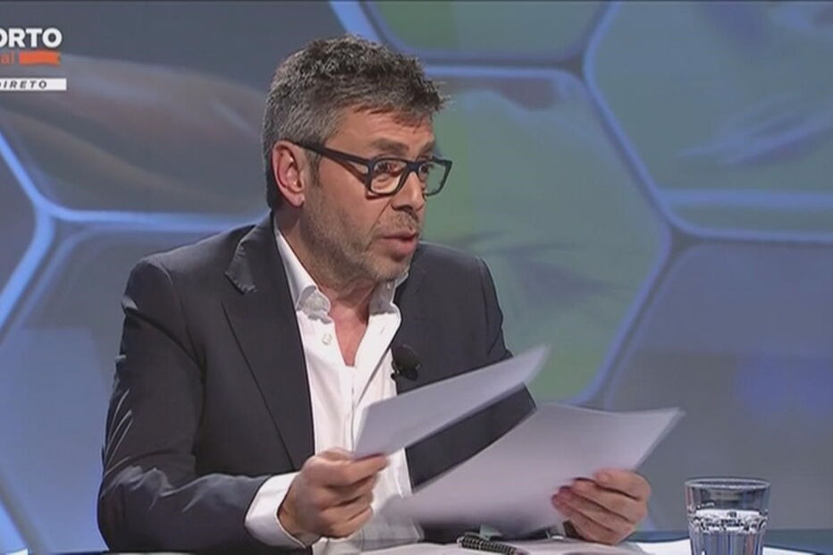 Francisco J. Marques, diretor de comunicação do FC Porto, no Porto Canal