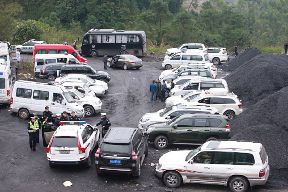 Explosão de gás em mina