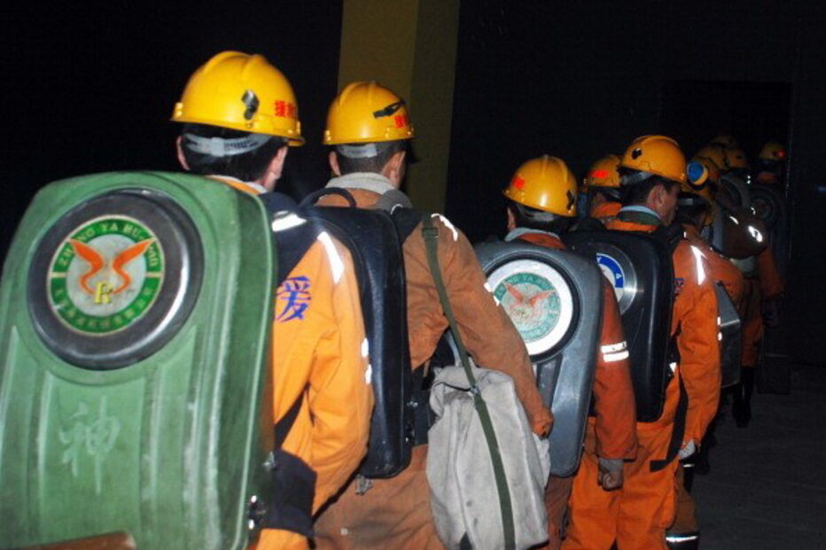 Explosão de gás em mina