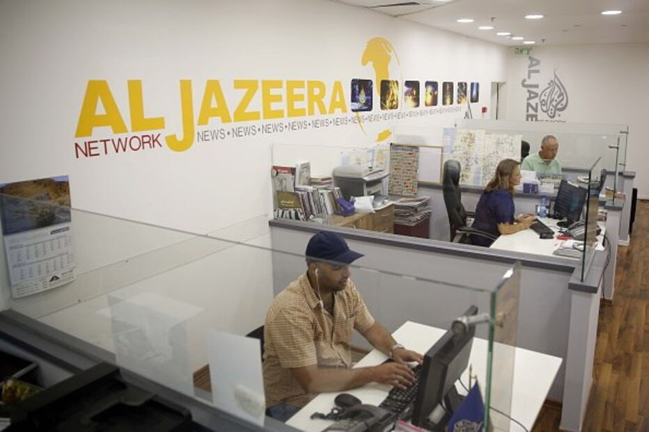 Escritórios da Al-Jazeera em Jerusalém