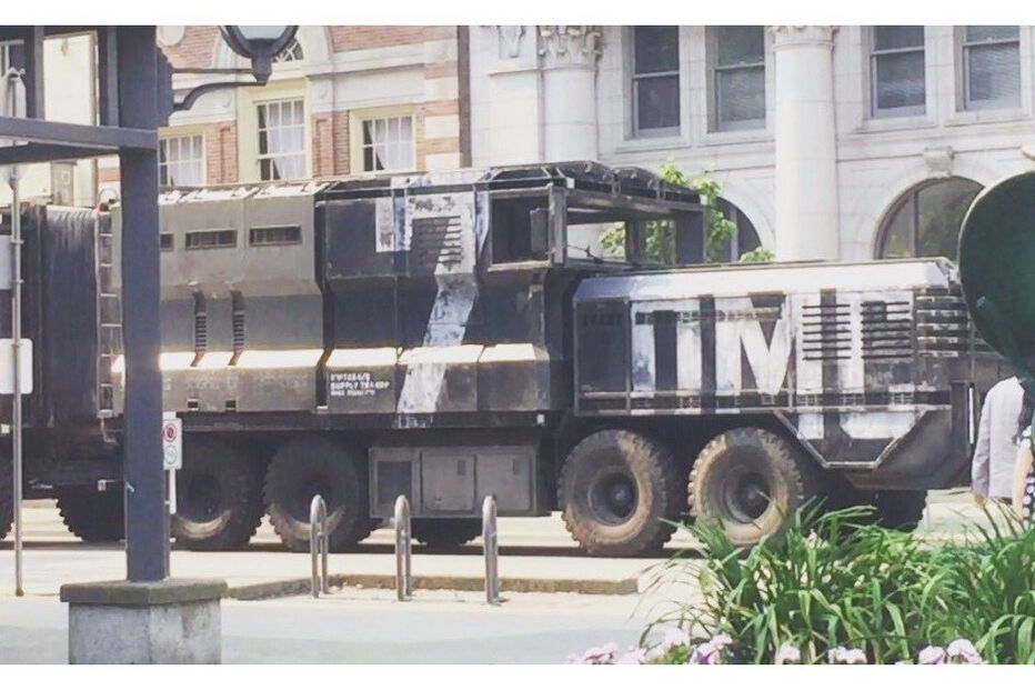 Deadpool 2 levou camião apocalíptico às ruas de Vancouver