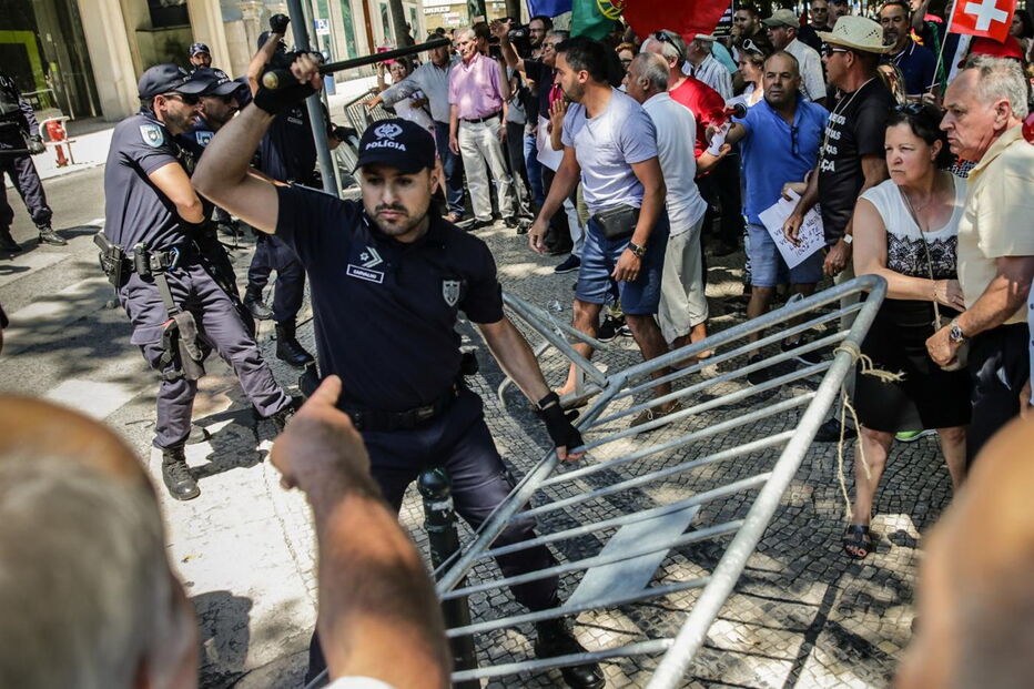 Manifestação em abril já tinha resultado em confrontos com a PSP