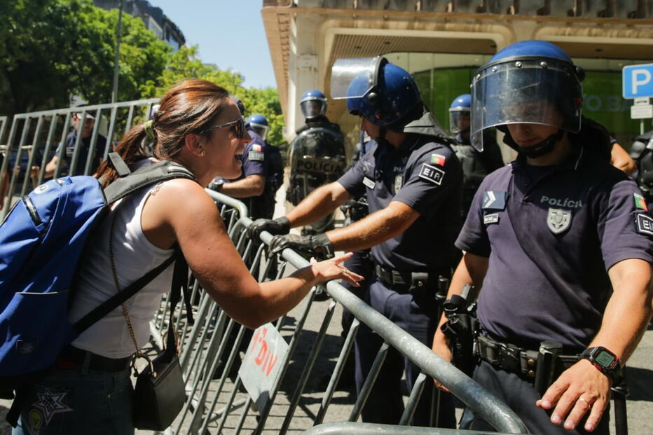 Manifestação em abril já tinha resultado em confrontos com a PSP