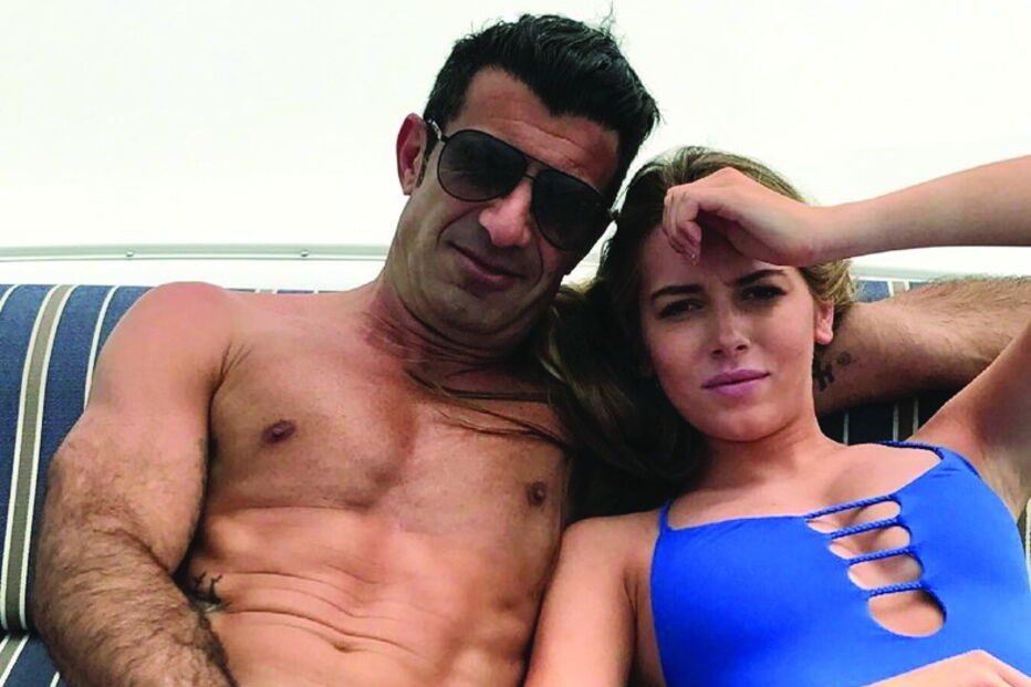 Luís Figo e Daniela