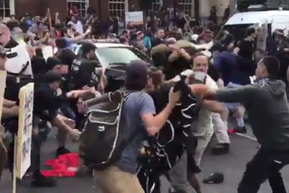 Protestos em Chalottesville, na Virgínia