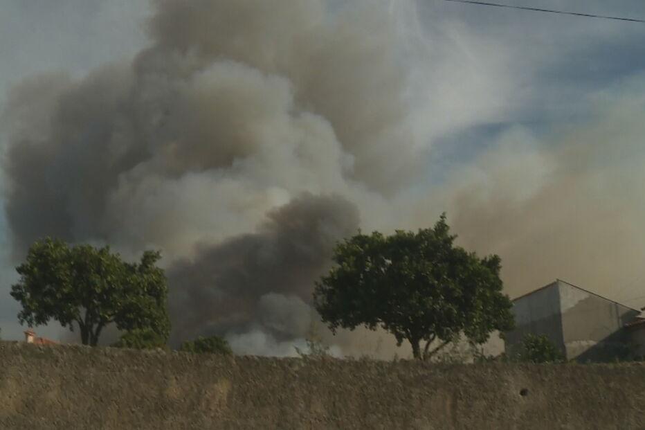 Incêndio na Mealhada