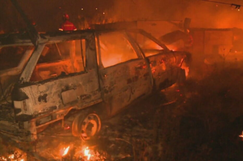 Incêndio em Ferreira do Zêzere