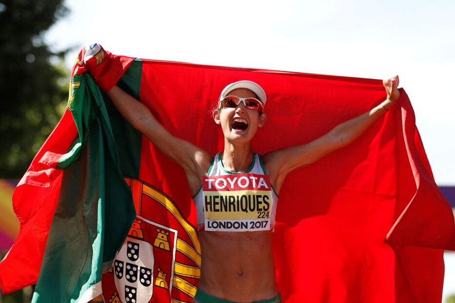 Inês Henriques sagra-se campeã mundial nos 50 km de marcha nos Mundiais de Atletismo
