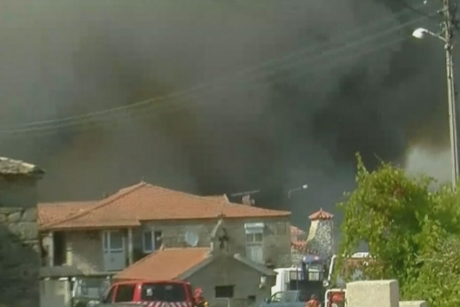 Incêndio em Sabrosa