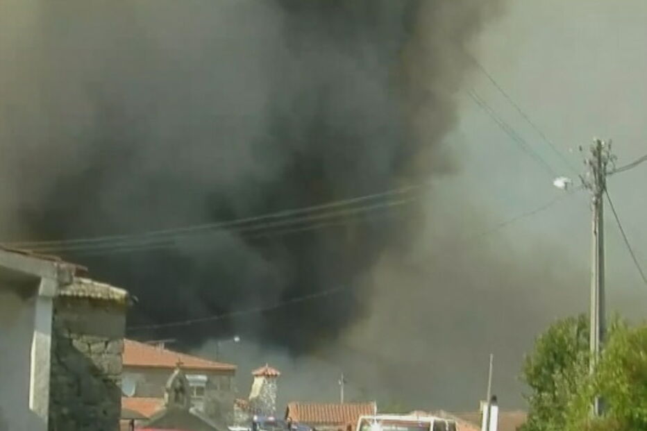 Incêndio em Sabrosa