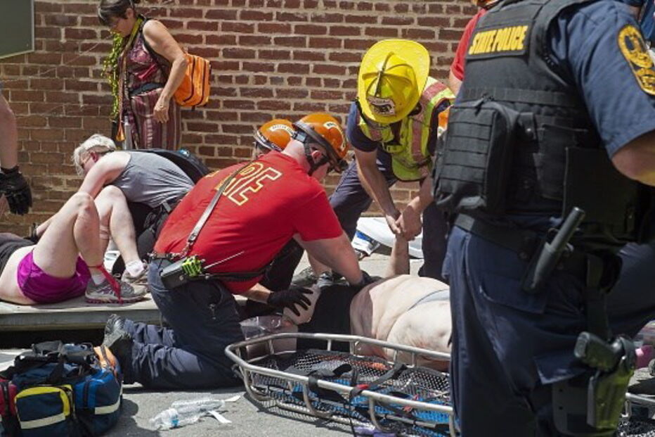 Protestos em Chalottesville, na Virgínia