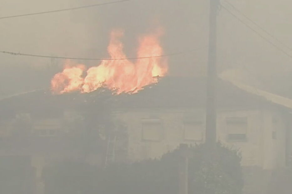 Incêndio em Vila Real destrói casa
